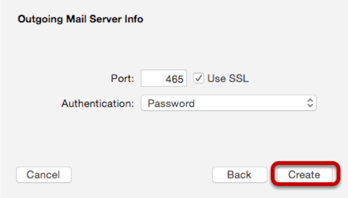 Setting up email on Mac Mail